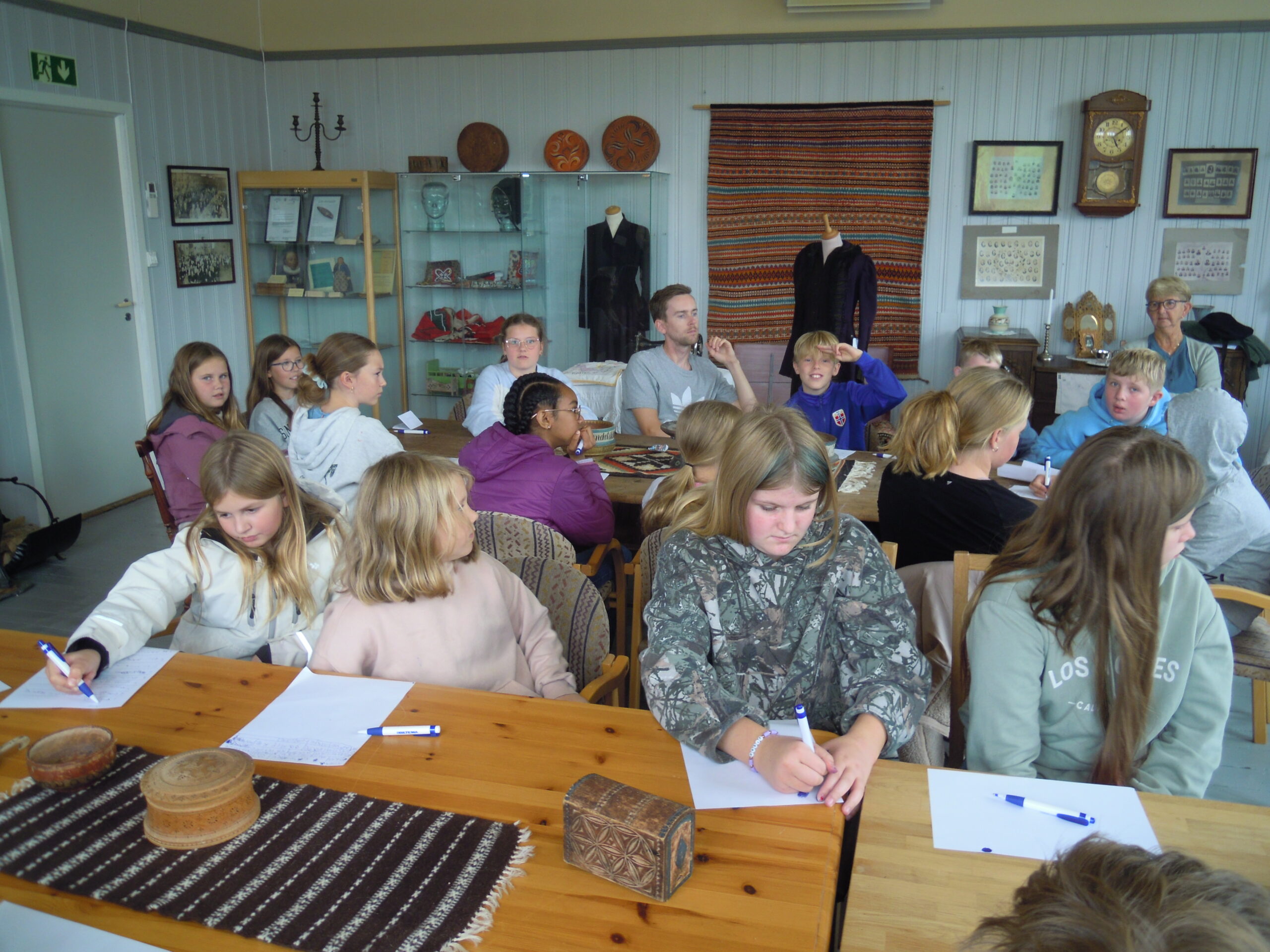 Hyggeleg og interessant for elevane